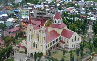 <p>The Metropolitan Cathedral of Our Lord’s Transfiguration in Palo, Leyte is the venue of Passion Play, a tradition that has been running since 1974.<em> (Photo courtesy of the Archdiocese of Palo)</em></p>
